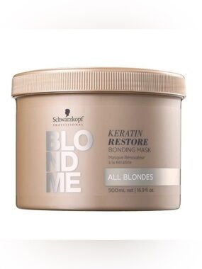 Schwarzkopf BlondMe Keratin Restore Bonding Mask — Cream